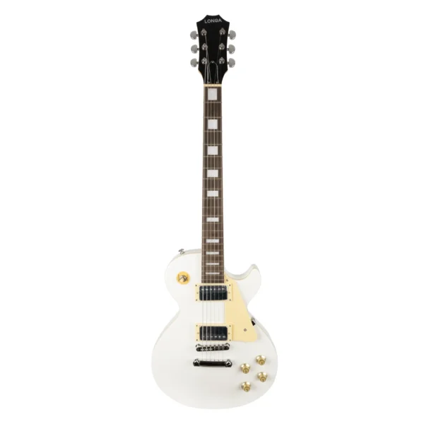 Longa Les Paul Kasa Elektro Gitar (Beyaz)