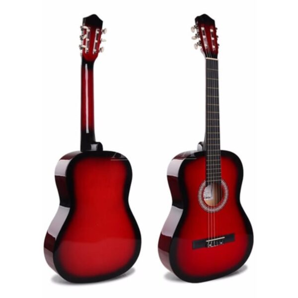 Campbell Klasik Gitar Model 55-Kırmızı (Pedsiz Kılıf Hediye)