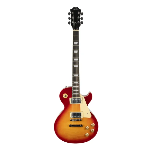 Longa Les Paul Kasa Elektro Gitar (Gün Batımı)
