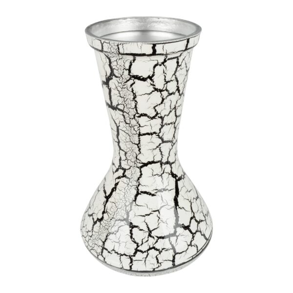 Vatan Marka Çatlak Desenli Beyaz Döküm Darbuka