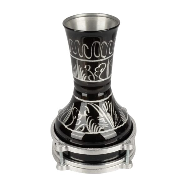 Vatan 0 Numara Darbuka İşleme Desenli – Siyah (23,5cm)